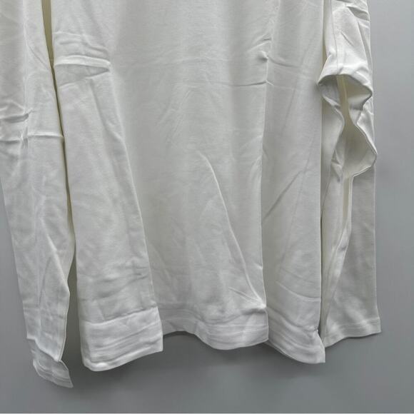 Southbay White Long Sleeve V Neck Pullover Tee‎ Shirt Size 2XL NEW - Picture 3 of 10